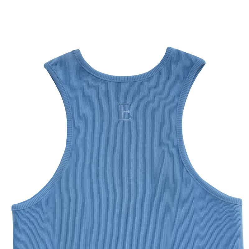 RIBBED RACER TANK | ERVINE